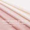 nicetown custom ombre cream white pink velvet curtains