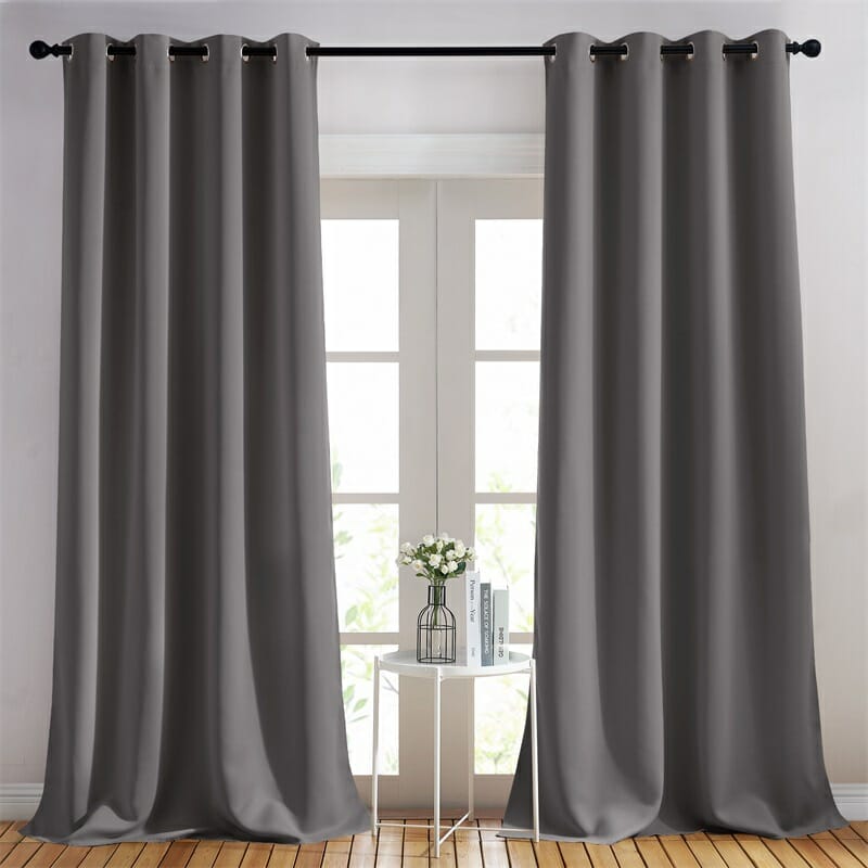 Custom Room Darkening Solid Color, How To Improve Blackout Curtains