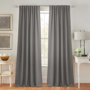Custom 3 Layers Soundproof and Thermal Insulated 100% Blackout Curtains