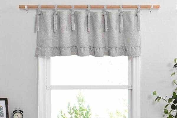nicetown tie-top curtains