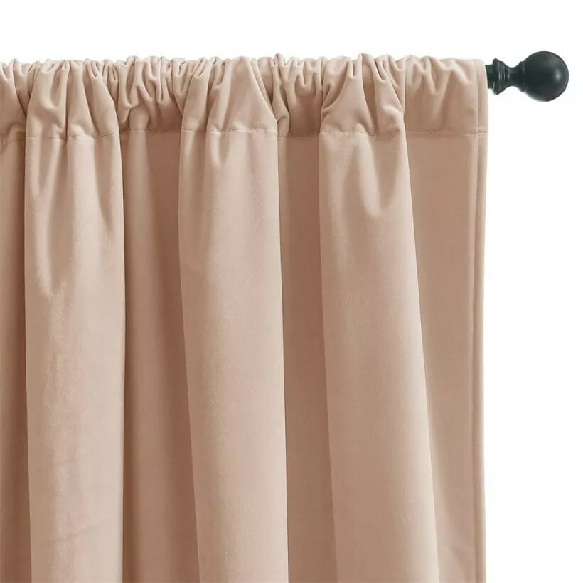 nicetown rod pocket curtains