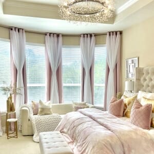 Custom Mix and Match Solid Color Curtains and Sheer Drapes