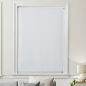 Custom 100% Blackout Window Roller Shades Thermal Insulated UV Protection Window Shades