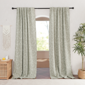 Custom Pure Cotton Jacquard Curtains
