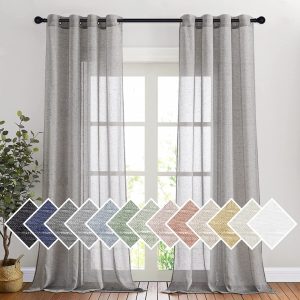 Flax Curtain Sample